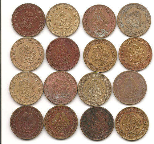 16 x 1/2 cent