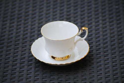 Royal Albert Val D'or Tea Duo