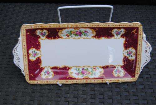 Royal Albert Lady Hamilton Sandwich Plate