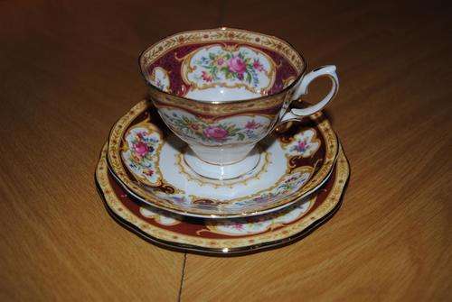 Royal Albert Lady Hamilton Tea Trio