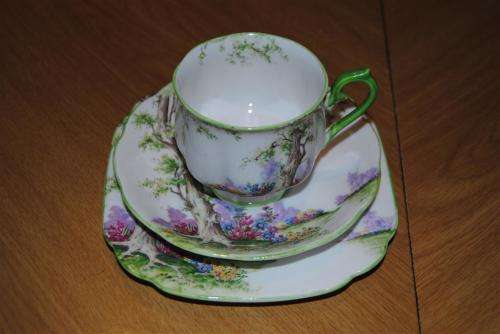 Royal Albert Greenwood tree trio