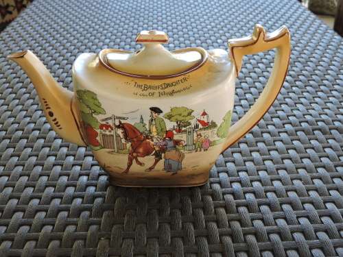 Burleigh ware tea pot
