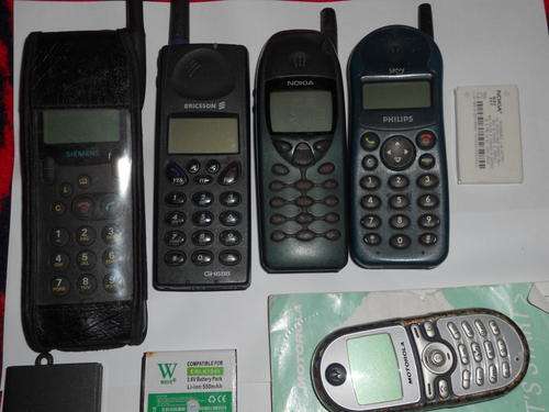 ABSOLUTE Bargin> 5 celphones, nokia, siemens, motorola, ericson bulk lot