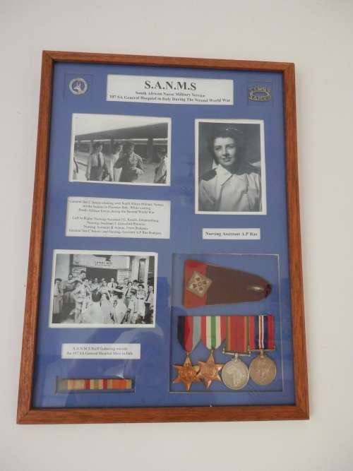 Nuring Assistant A.P.Rae WWII Medals