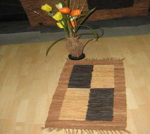 Awesome 100% SUEDE LEATHER Rugs - No Reserve Auction !!