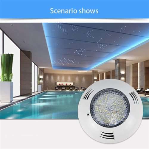 RGB Swimming Pool Light with Remote Control 24.5cm X 4.8cm Ip68 Led Waterproof Underwater Lights