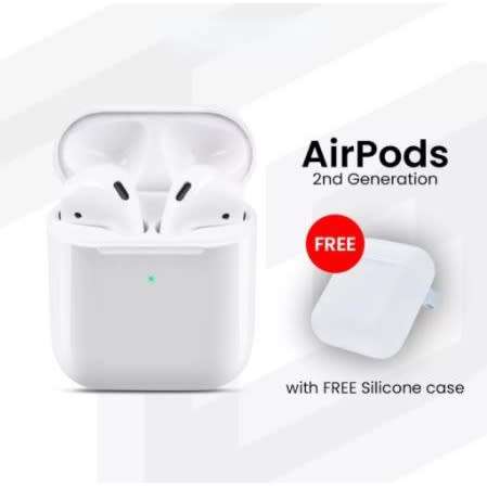 Airpod Gen 2/3/4 Wireless Headphones Bluetooth 5.0 Noise Canceling Low Sports Earbuds