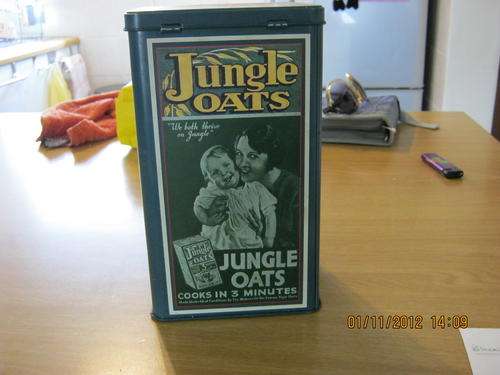 Jungle Oats Tin 1925 to 2000