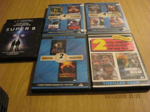 5x Old and new DVD's