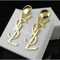 Latest YSL gold earring for women and girls!!