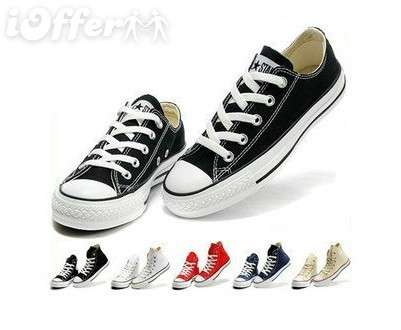 NEW CONVERSE CANVAS HIGH/LOW MENS/WOMEN ALL STAR SHOES.