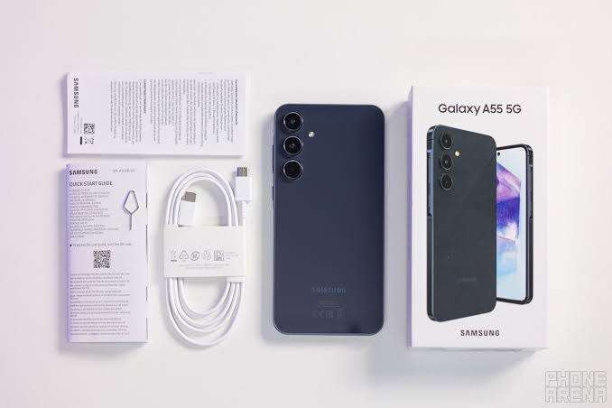 Amazing New Samsung A55 - with Cover!!