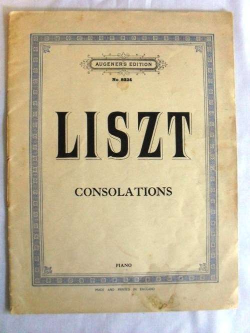 Consolations [for piano], Franz Liszt