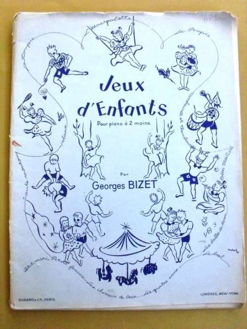 Jeux d'Enfants, Georges Bizet, for piano