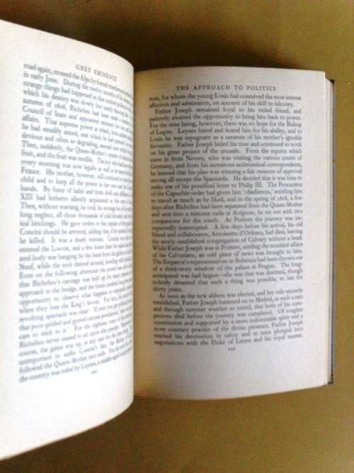 Grey Eminence - A Study in Religion and Politics, Aldous Huxley