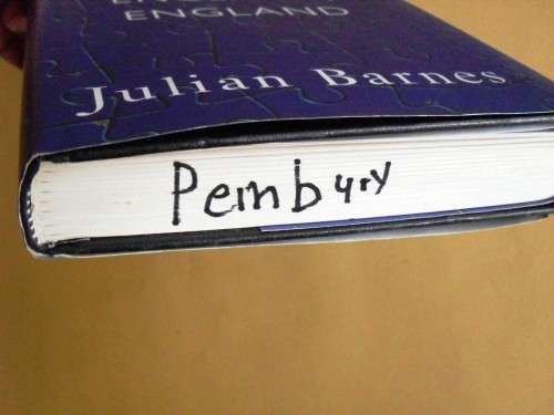 England, England, Julian Barnes [first edition, signed by author]