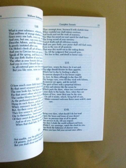 Complete Sonnets, William Shakespeare