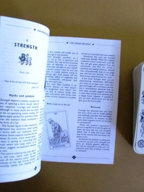 Tarot cards and guide book set, Jane Lyle