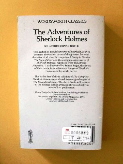The Adventures of Sherlock Holmes, Sir Arthur Conan Doyle