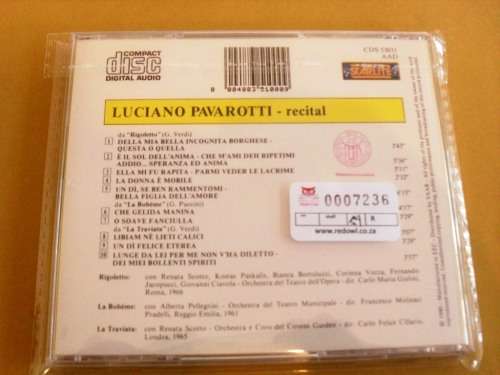 Recital, Luciano Pavarotti