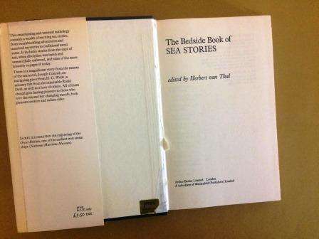 The Bedside Book of Sea Stories, ed. Herbert van Thal