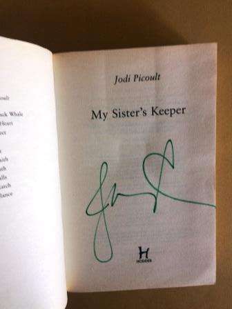 My Sister's Keeper, Jodi Picoult [signed by the author]