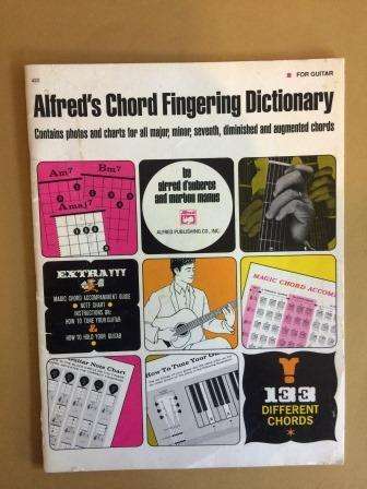 Alfred's Chord Fingering Dictionary [guitar]