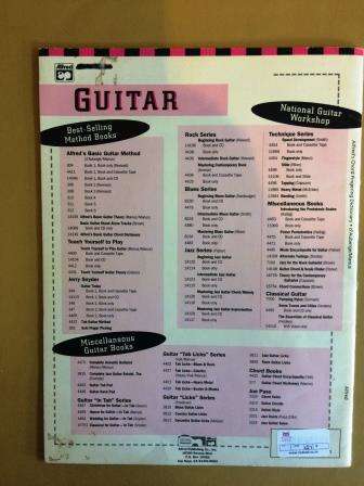 Alfred's Chord Fingering Dictionary [guitar]