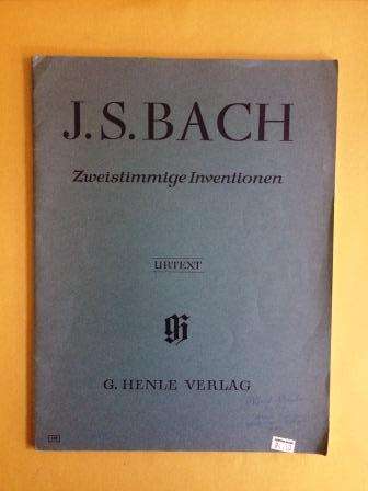 Zweistimmige Inventionen, Johann Sebastian Bach [two-part inventions for piano]