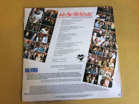 We Are the World, USA for Africa [SA pressing 1985]