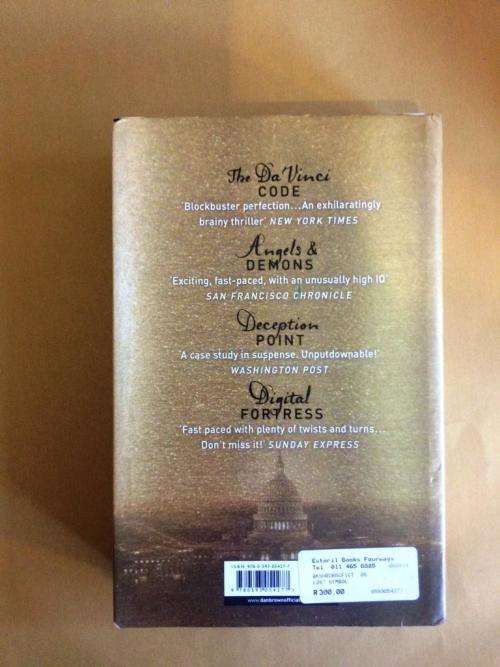The Lost Symbol, Dan Brown