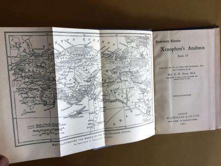 Anabasis Book IV, Xenophon [in Greek, with notes and commentaries in English]