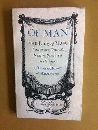 Of Man, Thomas Hobbes