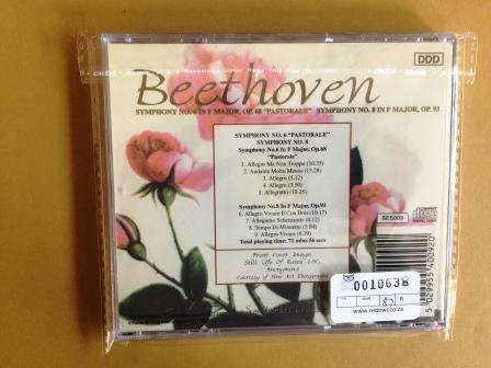Beethoven - Symphonies no. 6 "Pastorale" and no. 8