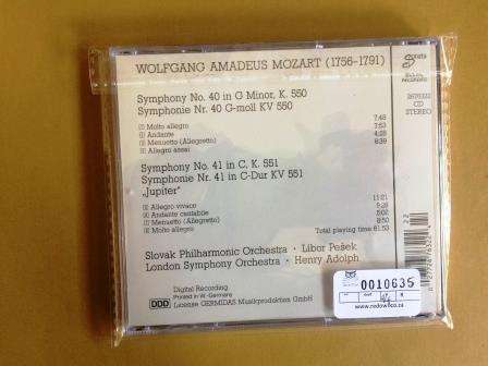 Mozart - Symphonies nos 40 and 41, Slovak Phil/London Symphony