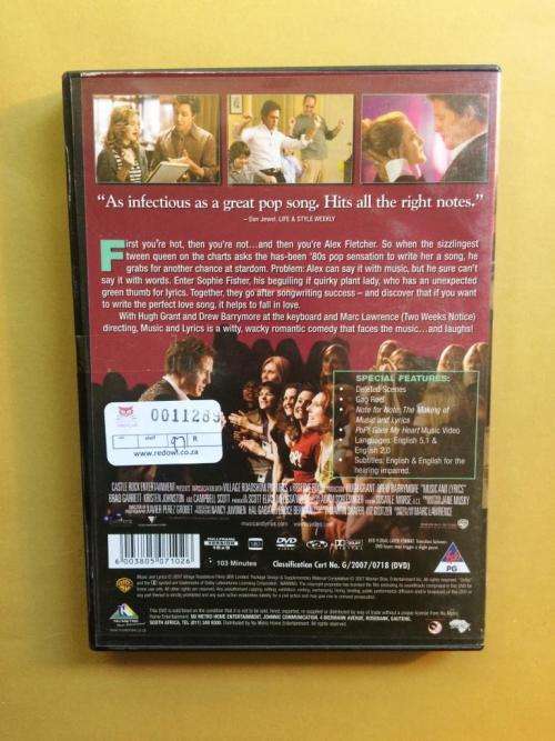Music and Lyrics   [Hugh Grant, Drew Barrymore, 2007]