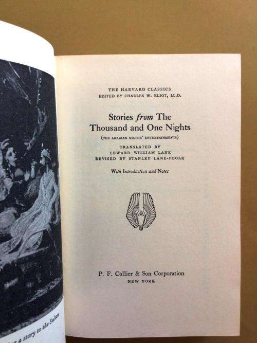 The Thousand and One Nights, The Harvard Classics series [deluxe edition]