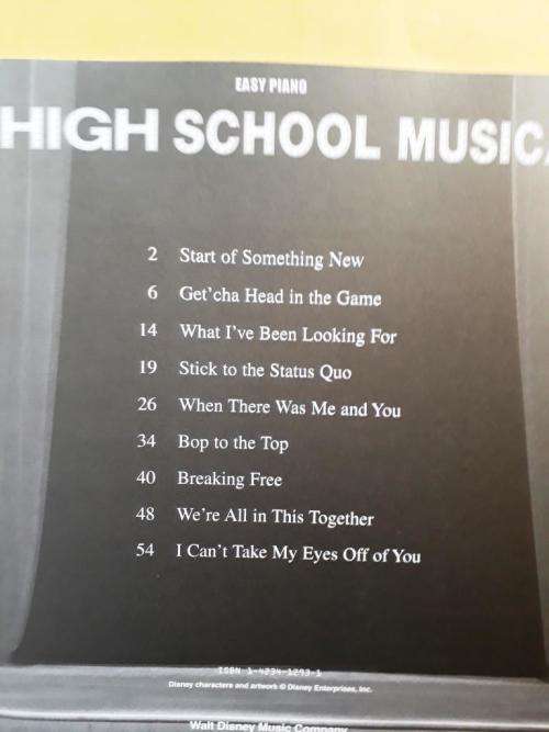 High School Musical [arr. for easy piano]