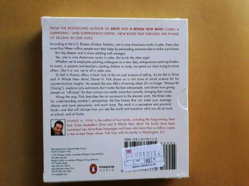To Sell is Human, Daniel H. Pink (as new, still sealed)