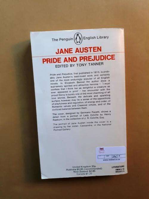 Pride and Prejudice, Jane Austen