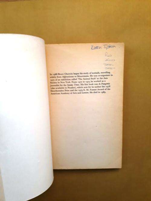 The Viceroy of Ouidah, Bruce Chatwin