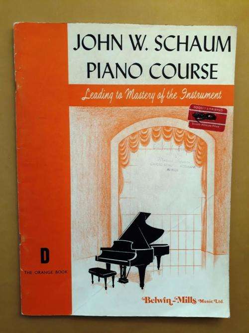 John W. Schaum Piano Course, D, The Orange Book
