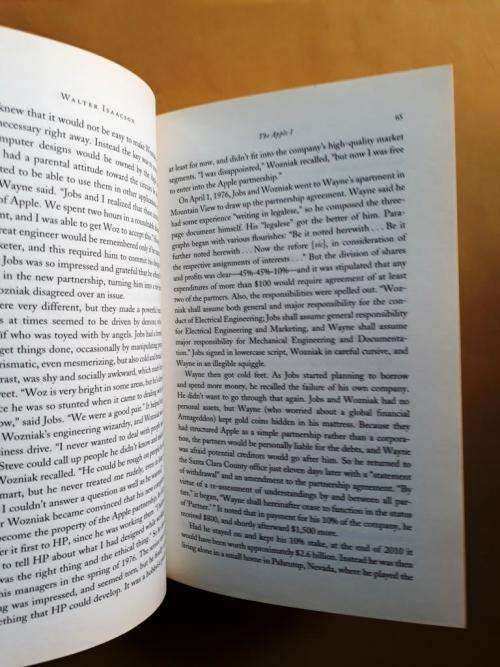 Steve Jobs, by Walter Isaacson