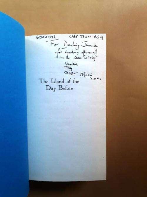 The Island of the Day Before, Umberto Eco