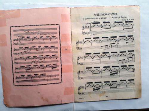 Rustle of Spring,  Christian Sinding [for piano]