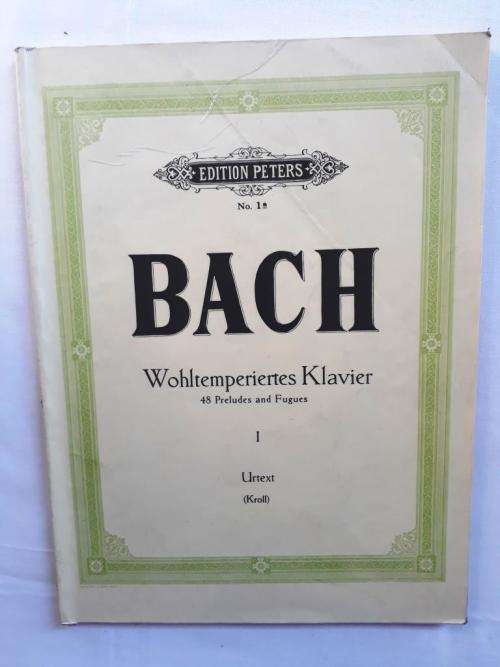 Wohltemperiertes Klavier, 48 Preludes and Fugues, J.S. Bach (Urtext)