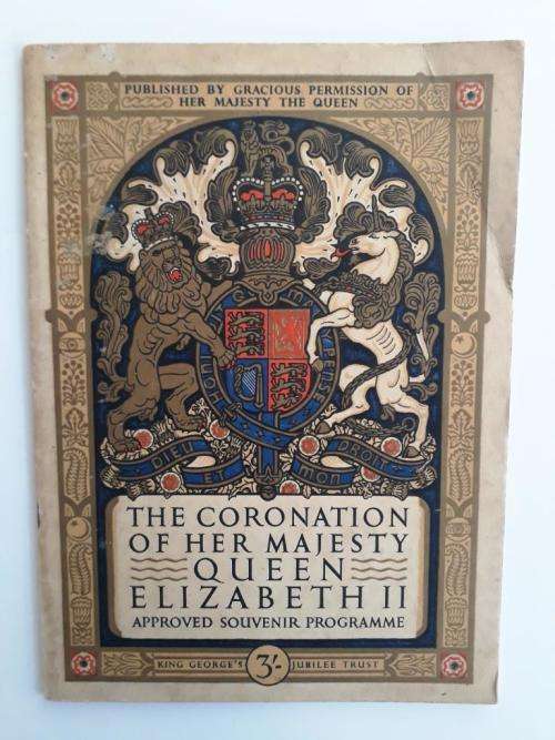 The Coronation of Her Majesty Queen Elizabeth II, Approved Souvenir Programme