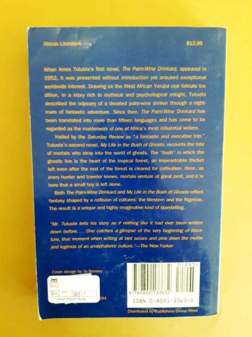 The Palm Wine Drinkard / My Life in the Bush of Ghosts, Amos Tutuola