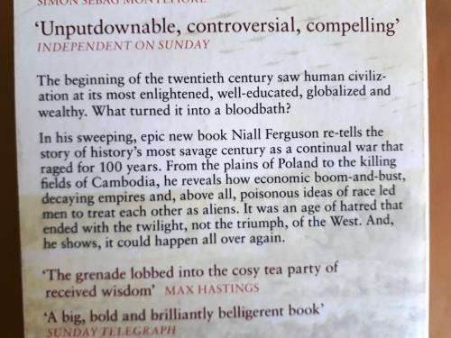 The War of the Word, Niall Ferguson