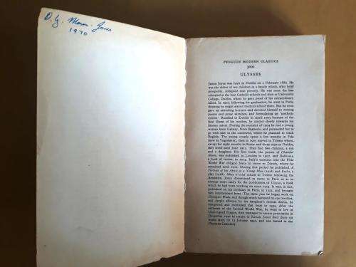 Ulysses, James Joyce